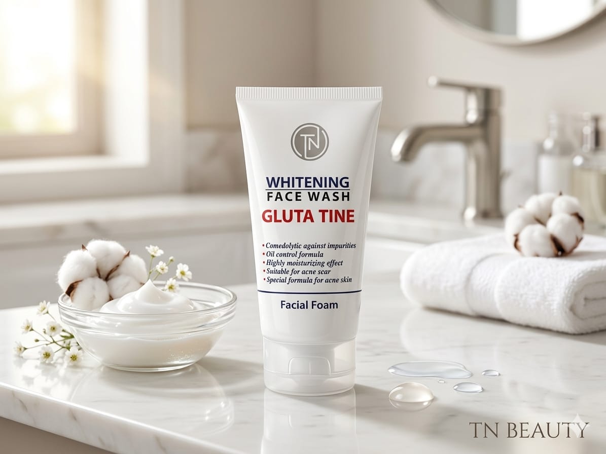 TN Face wash with gluta tine -Rs500