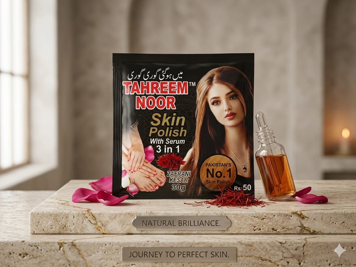 TEHREM NOOR Skin polish black -Rs50