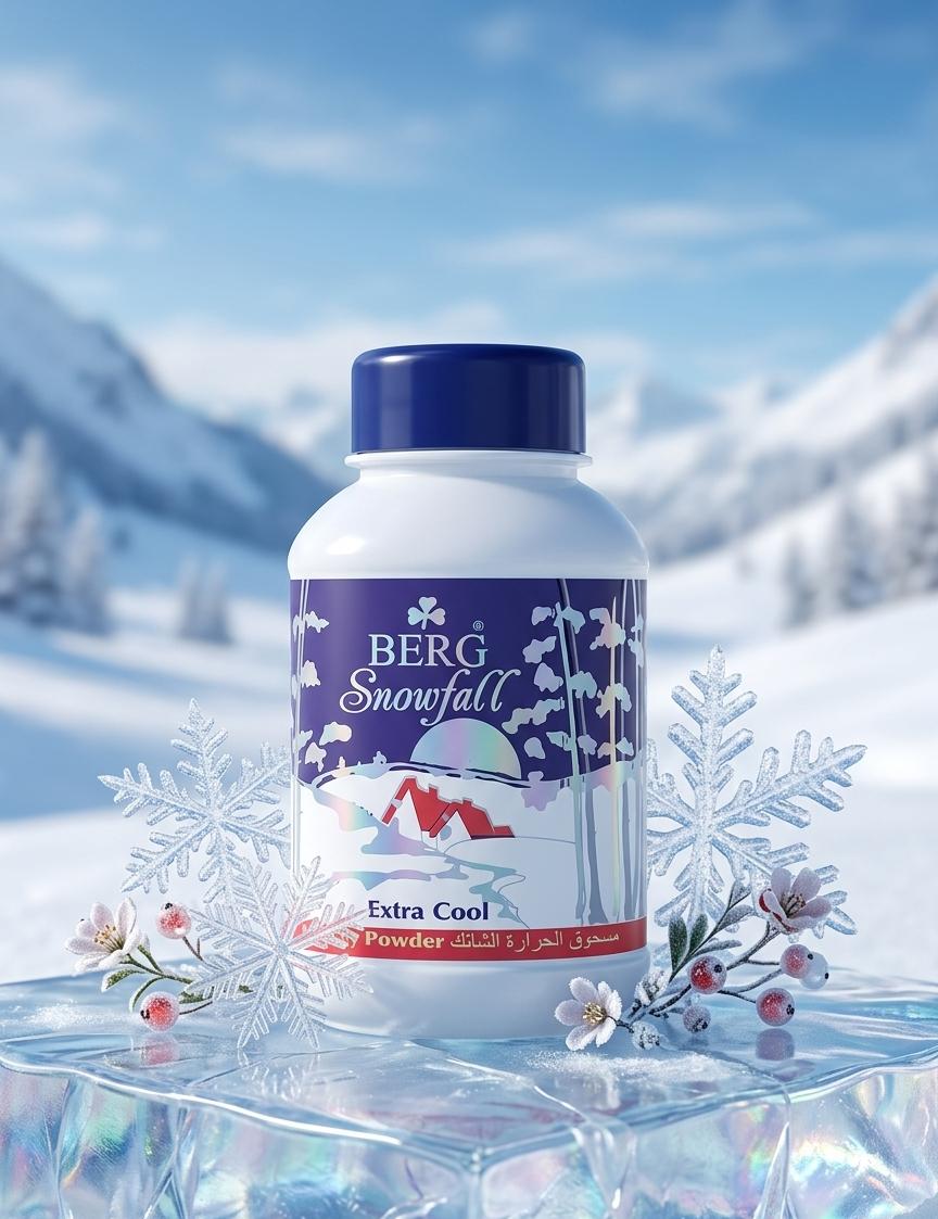 BERG Snowfall Prickly Heat Powder