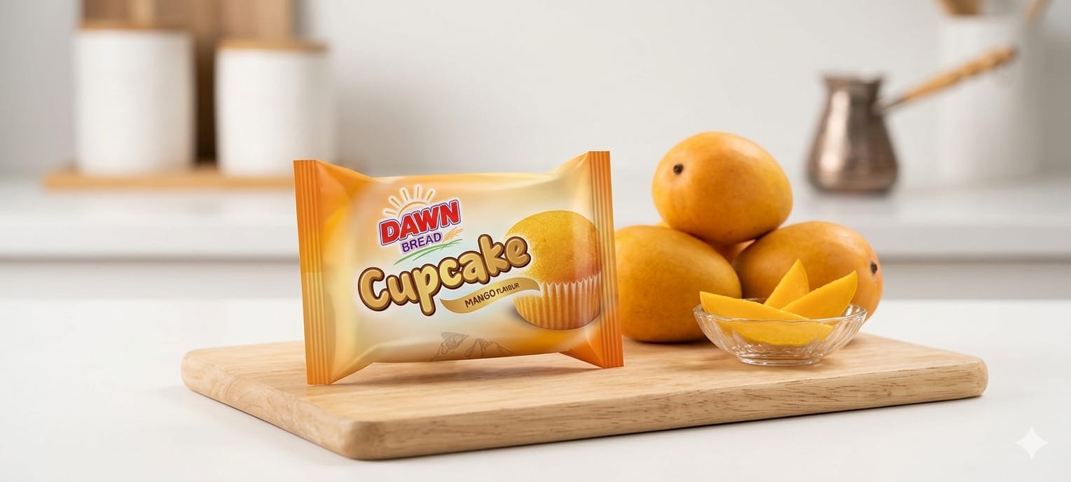 DAWN cupcake mango flavour -Rs30