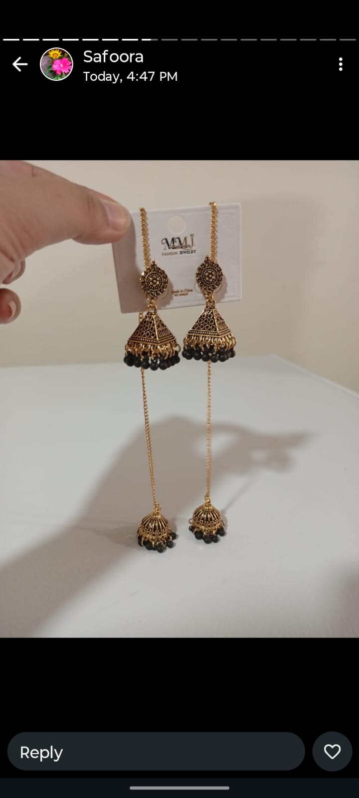 MUM Calligraphy Pendant Necklace