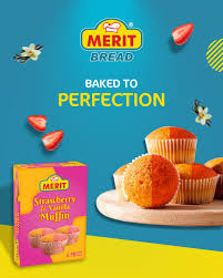 Merit Strawberry & Vanilla Muffin