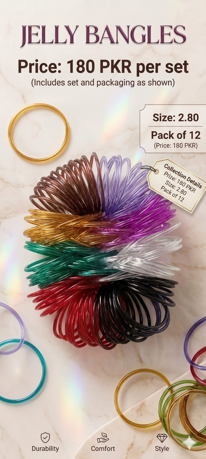 Jelly bangle (2.50 )