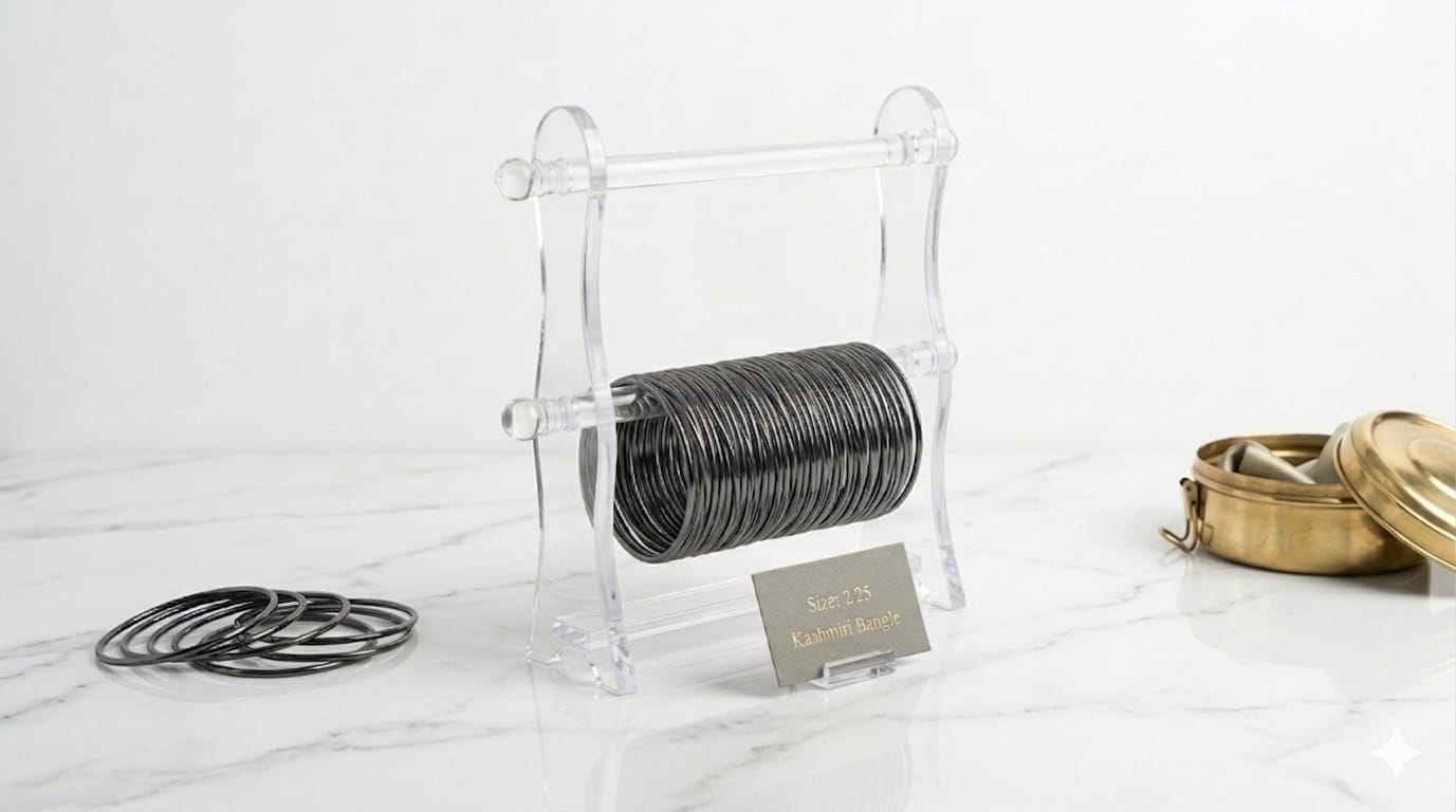 Simple Black bangles