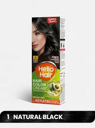 Hello Hair Hair Colour - Natural Black