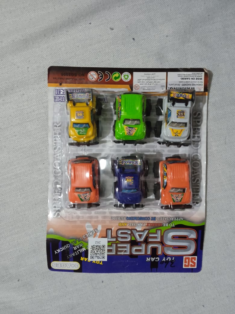 cars 6 piece