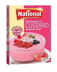 National Custard - Strawberry Flavour