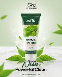 She Neem And Tea Tree Face Wash