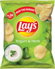 Lays Yoghurt And Herb - Rs.50
