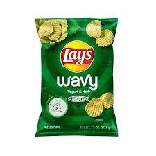 Lays Wavy Yoghurt And Herb - Rs.50